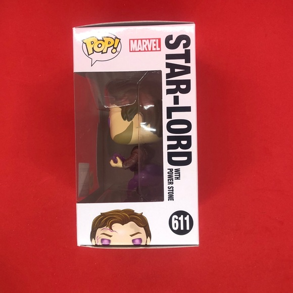 Funko Pop! Star Lord with Power Stone 611 Glow - Picture 2 of 6